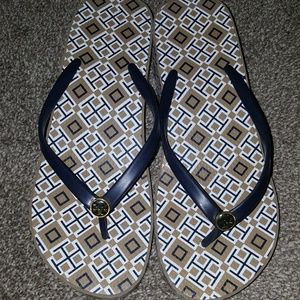 💞CCO💞 Tory Burch Wedge Flip Flop Sandals